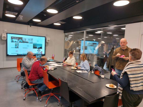 Kaffepaus efter mötet